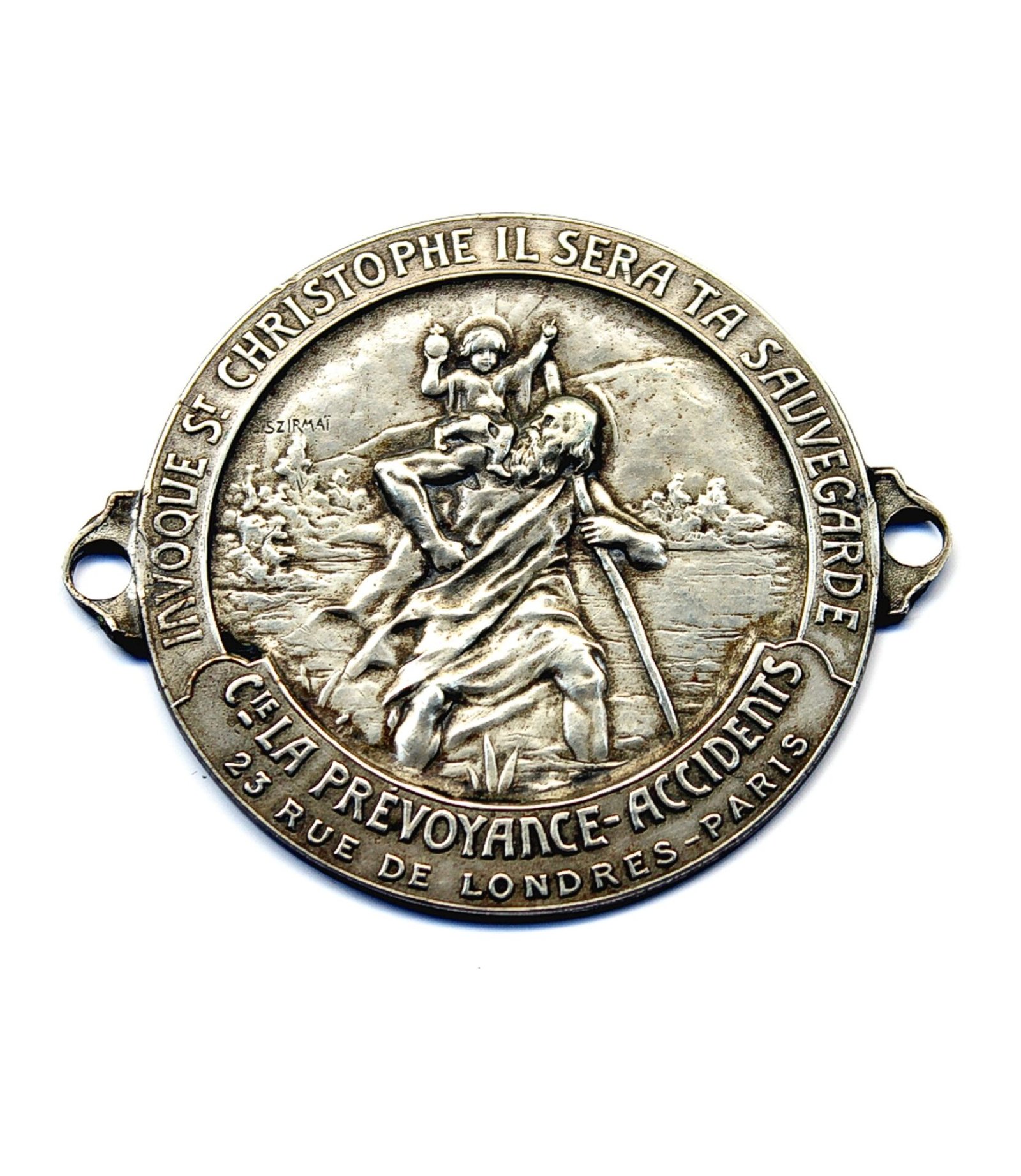 St. Christopher badge by Tony Szirmai